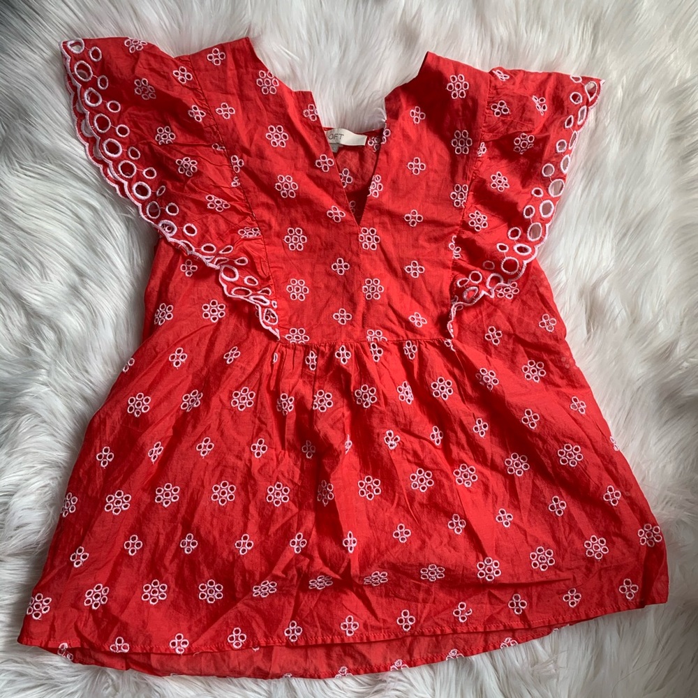 Loft Floral blouse NWT